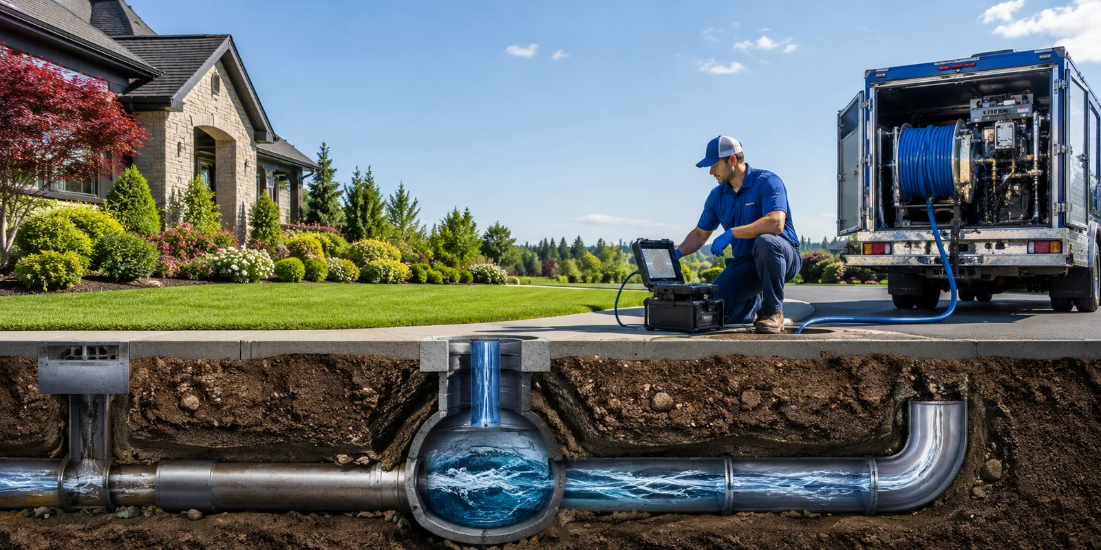 Drainage restoration information for Lyndon Station, WI
